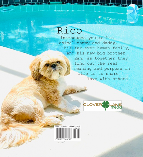 Rollin with Rico Meeting My Fur-Ever Family book back cover